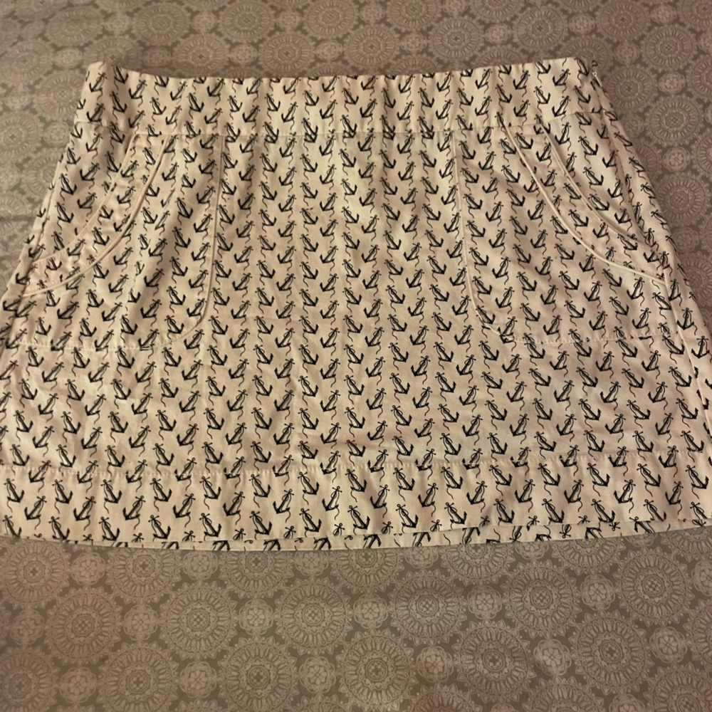 White skirt